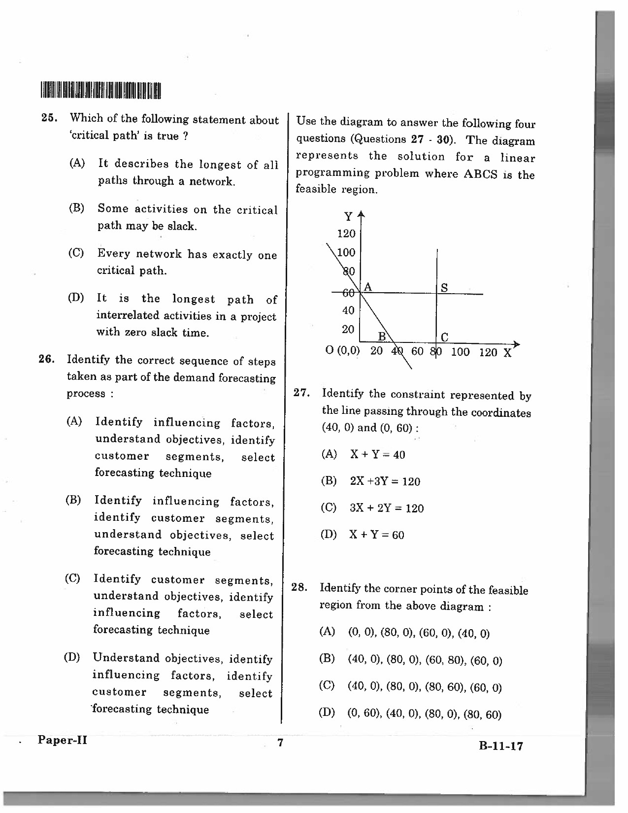 Telangana SET Management 2017 Question Paper II 6