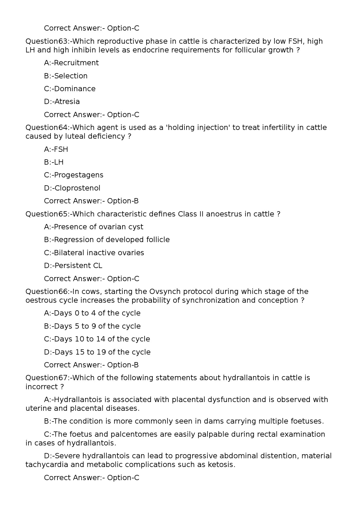 KPSC Veterinary Surgeon Grade II Exam 2025 Code 52025OL 15