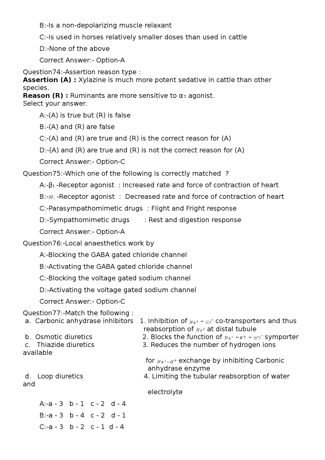 KPSC Veterinary Surgeon Grade II Exam 2025 Code 52025OL 17