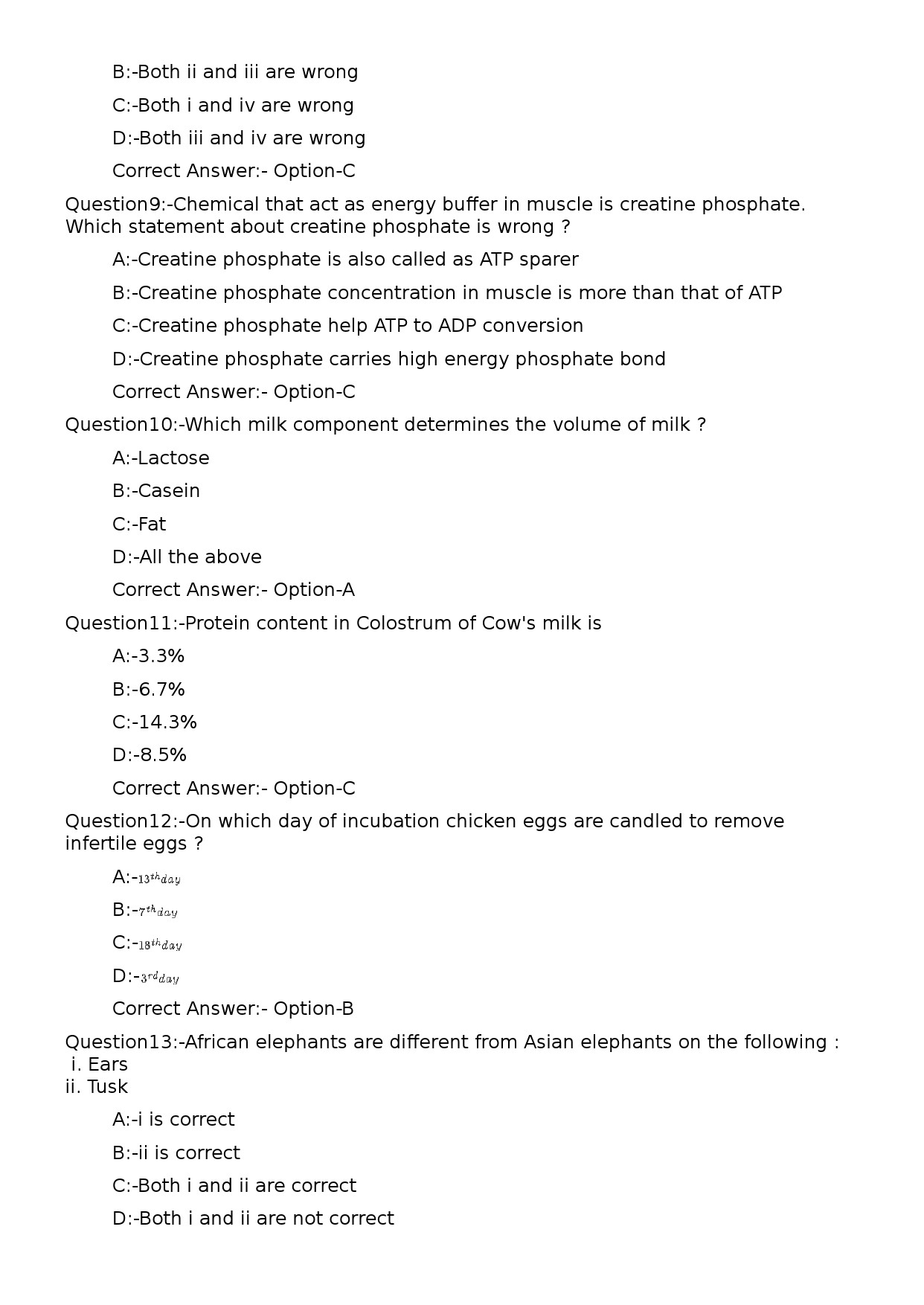 KPSC Veterinary Surgeon Grade II Exam 2025 Code 52025OL 3