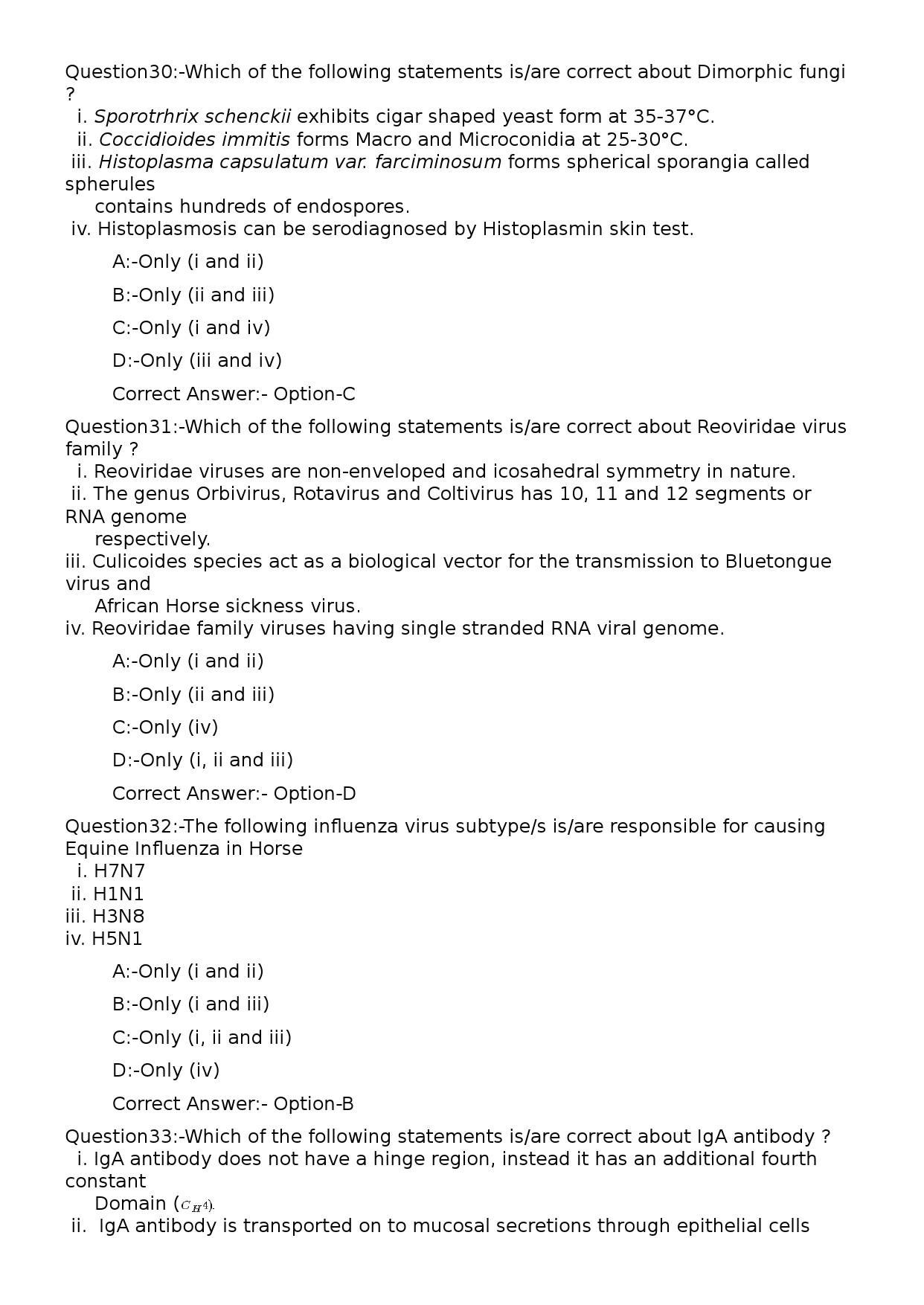 KPSC Veterinary Surgeon Grade II Exam 2025 Code 52025OL 7