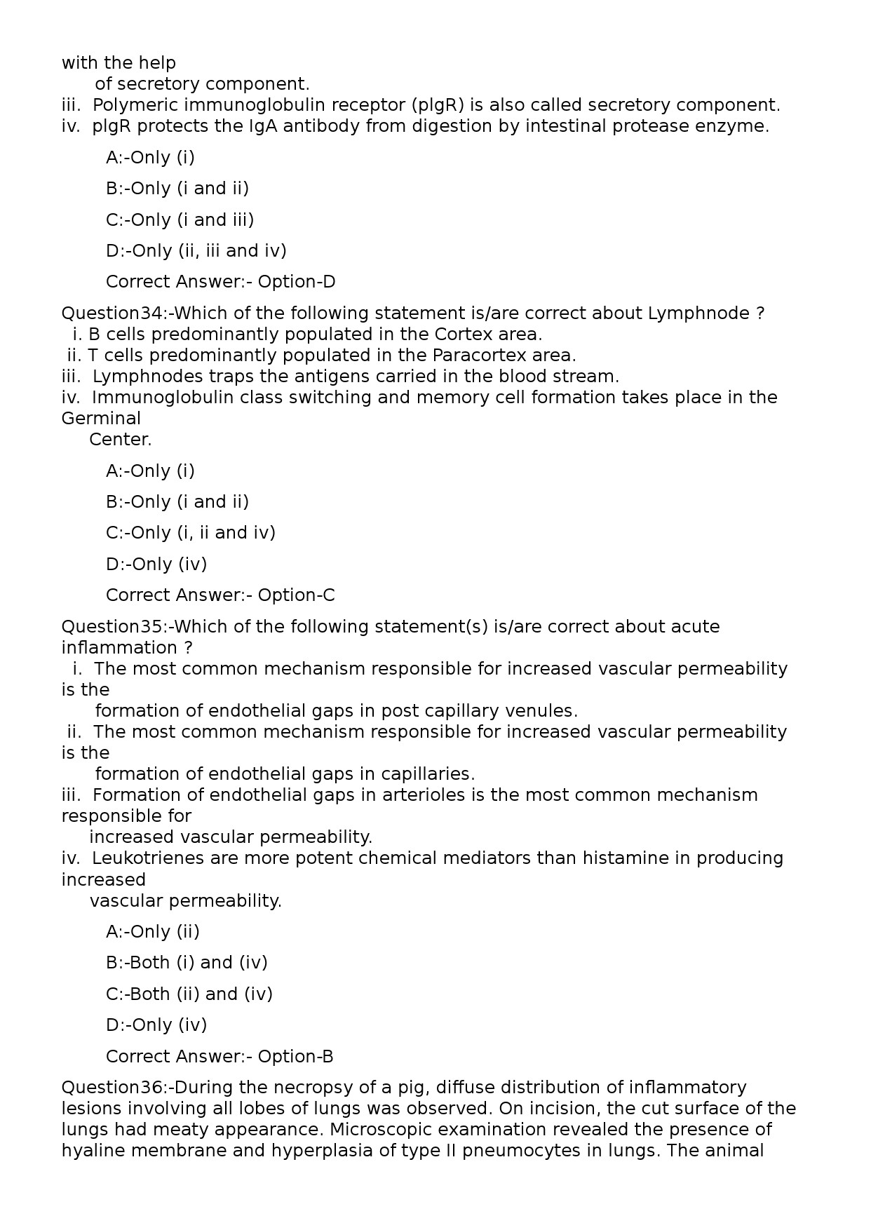 KPSC Veterinary Surgeon Grade II Exam 2025 Code 52025OL 8