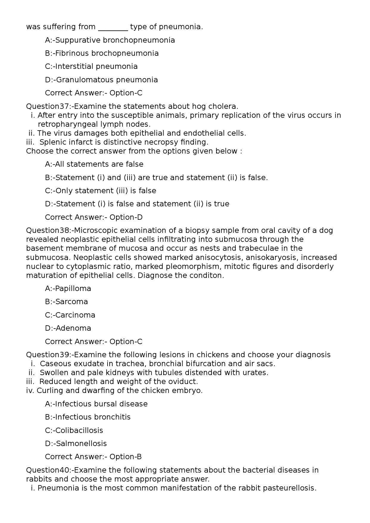 KPSC Veterinary Surgeon Grade II Exam 2025 Code 52025OL 9