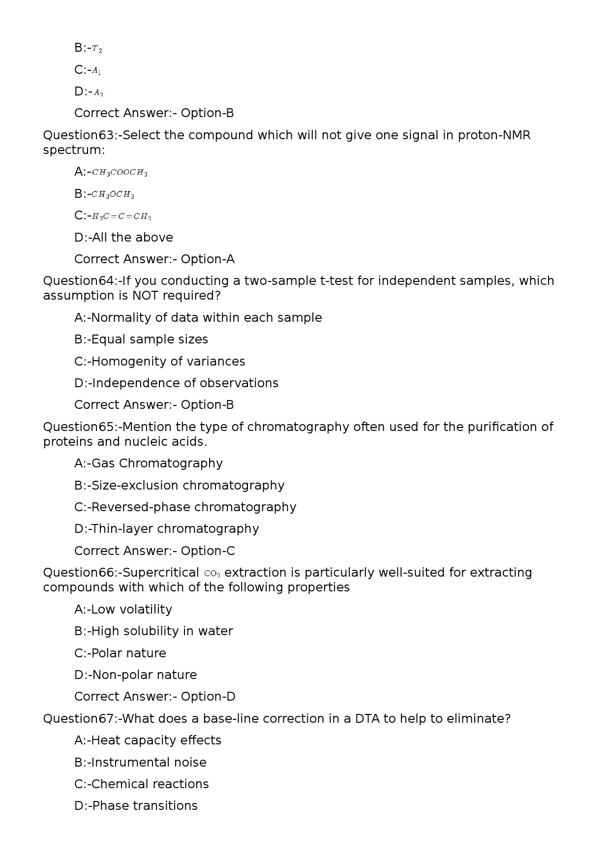 KPSC Non Vocational Teacher Chemistry Exam 2023 Code 1622023OL 13