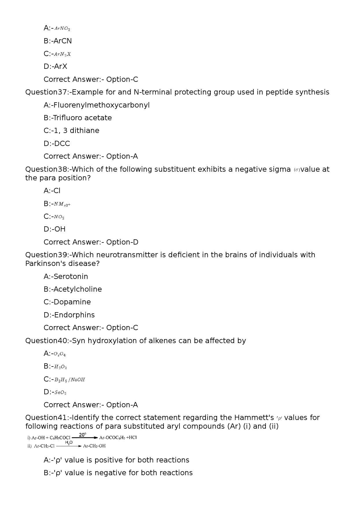 KPSC Non Vocational Teacher Chemistry Exam 2023 Code 1622023OL 8