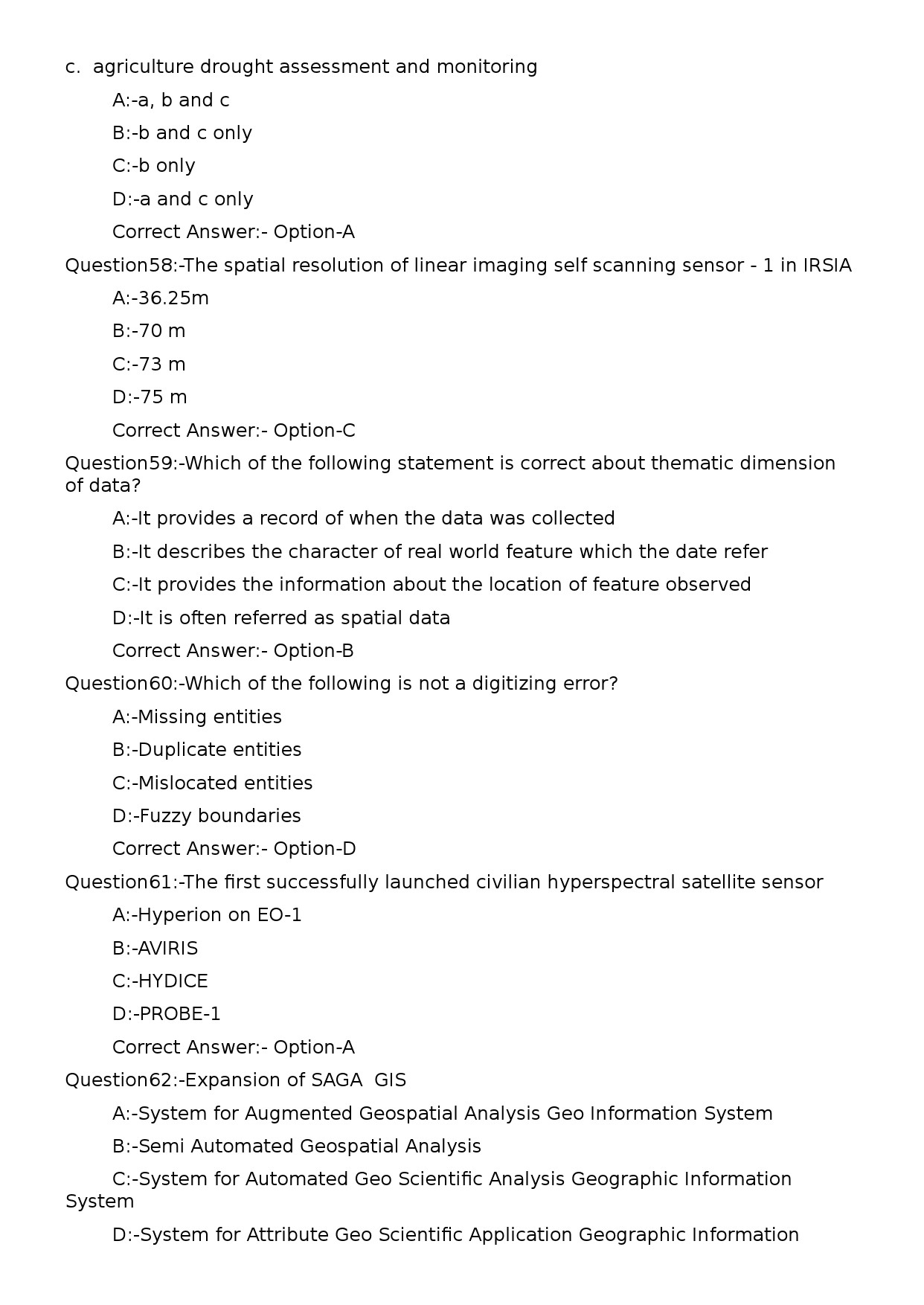 KPSC Non Vocational Teacher Geography Exam 2024 Code 92024OL 13