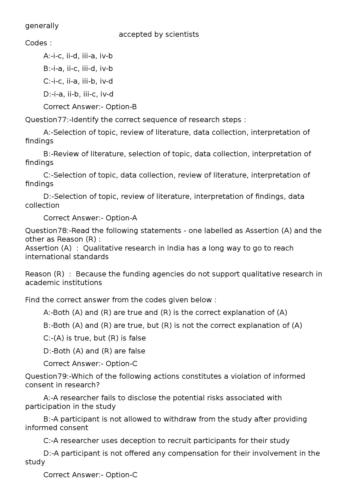 KPSC Non Vocational Teacher Geography Exam 2024 Code 92024OL 17