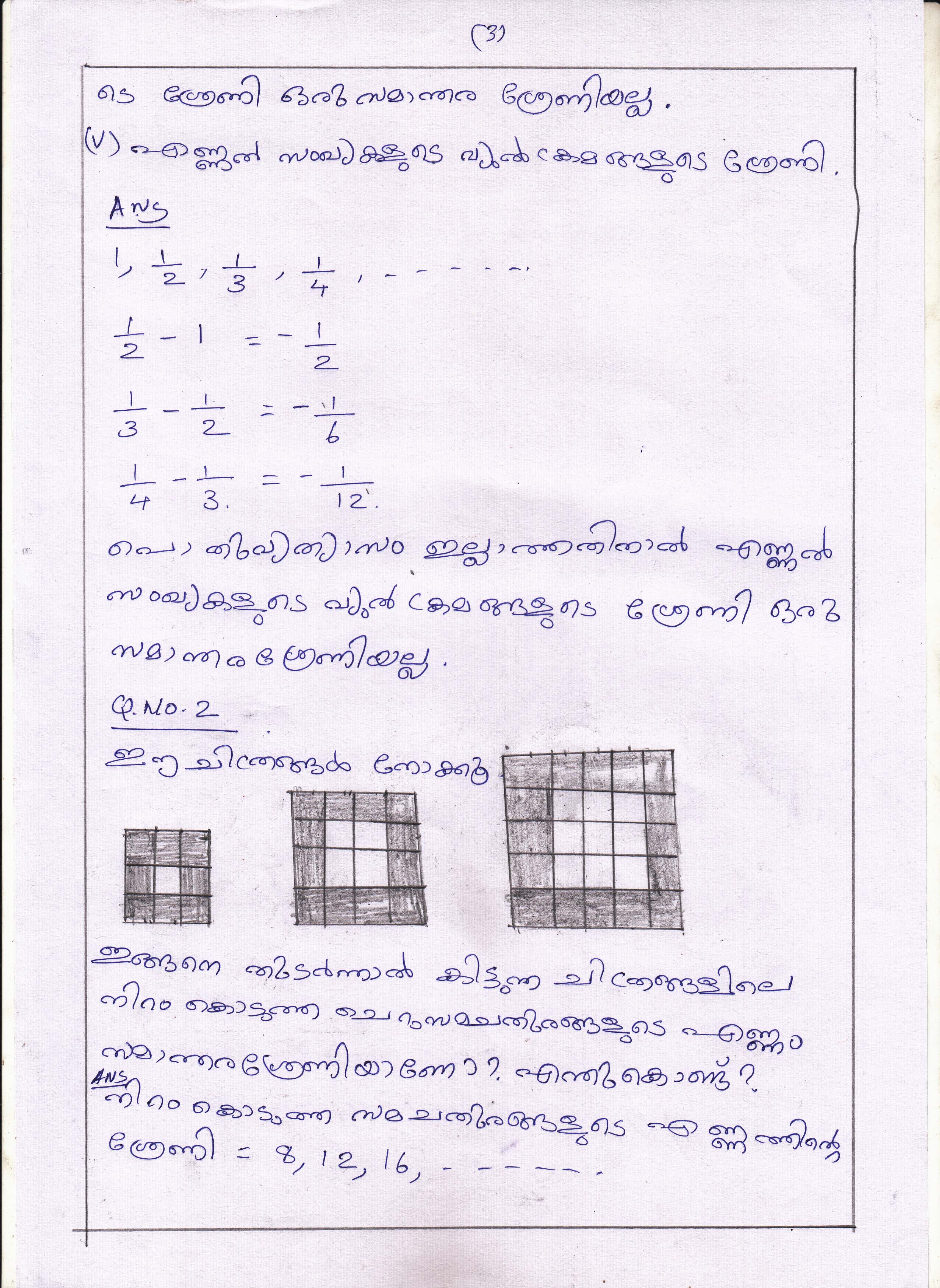 Arithmetic Sequences in Arithmetic Sequences Chapter Class X Mathematics 3