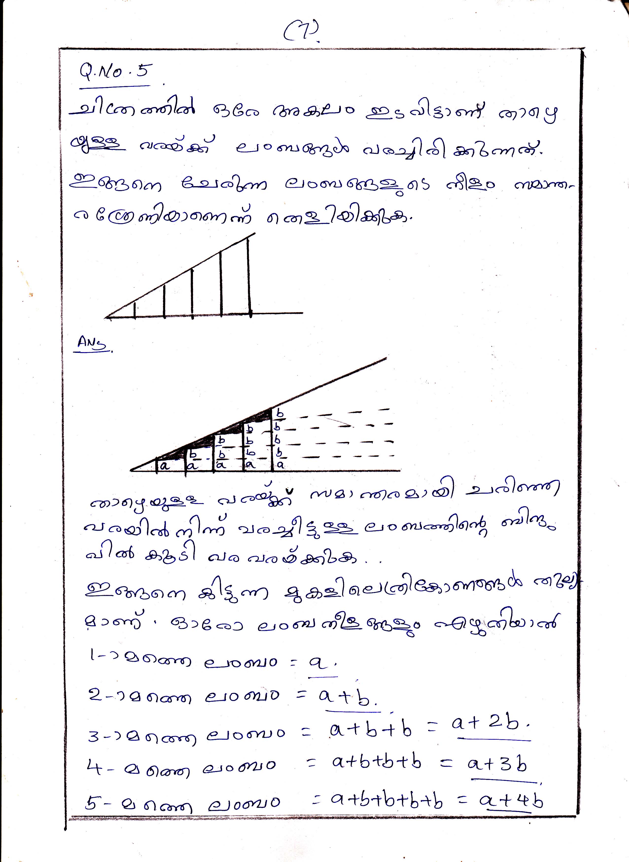 Arithmetic Sequences in Arithmetic Sequences Chapter Class X Mathematics 7