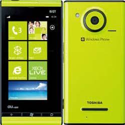 Toshiba Mobile Phone Windows Phone IS12T