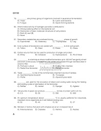 Kerala PSC Micro Biologist Exams Sample Question Papers with Answers