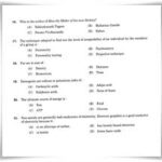 Kerala PSC Police Sub Inspector Exams Sample Question Papers with Answers