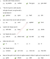 Kerala PSC ‘Higher Secondary School Teacher (HSST) – Hindi’ Exam 2018 Question Code:034/2018