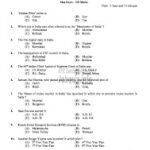 Kerala Junior Instructor Exams Sample Question Papers with Answers
